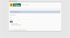 Desktop Screenshot of intranet.fiern.org.br