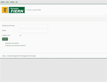 Tablet Screenshot of intranet.fiern.org.br